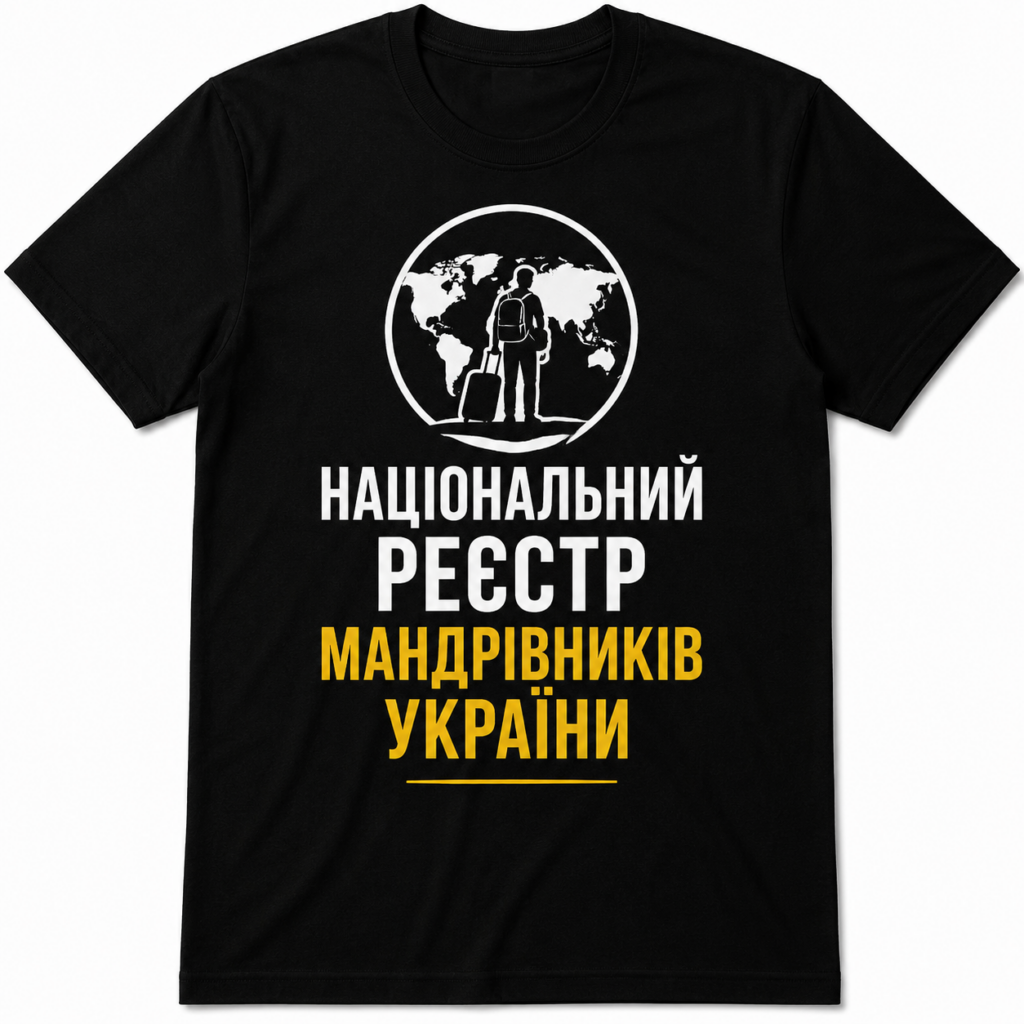 Футболка «Подорожі — моя залежність»
